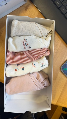 Petit bateau langarmbody - petit, set