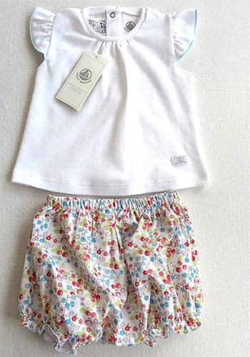 Petit bateau sommer - petit, 2-teiler