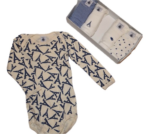 Petit bateau langarmbodies - 5,