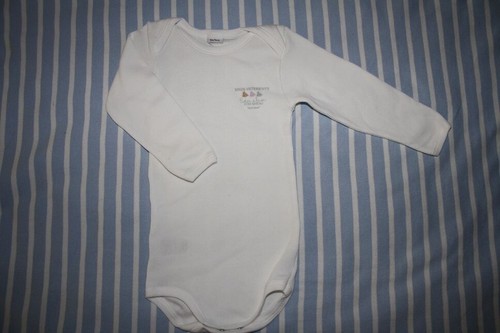 Petit bateau langarmbody weiß - bateau,
