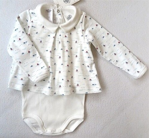 Petit bateau shirt mit body - bateau,