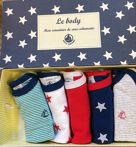 Petit bateau bodys 5er - bateau,