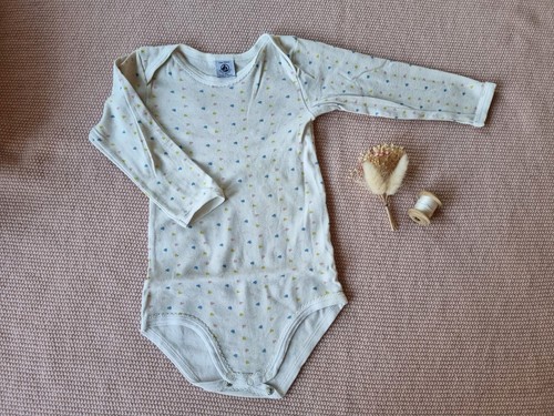 Weißer langarm body herzen - langarm,