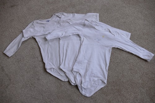 Drei langarmbodies von petit - drei,